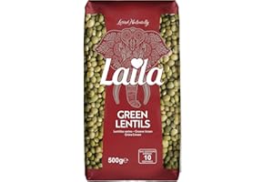 Laila Green Lentils 500 g