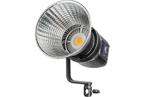 Walimex pro LED Niova Compact Bi-Color 80 W Videoleuchte, Studioleuchte mit Bowens-Anschluss, Videolicht variable Farbtemperatur, leistungsstarkes Dauerlicht