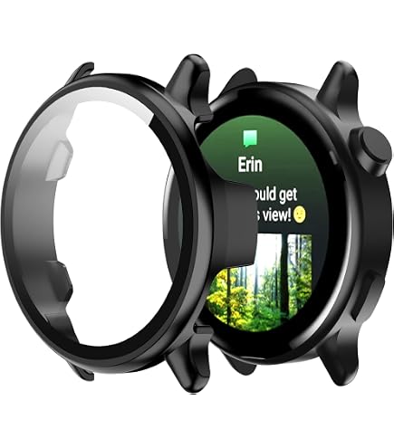 Lot De 3 Protections écran Verre Trempé Pour Garmin Vivoactive 6 - Bord Aluminium, Anti-rayures - 7