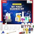 GGEROU Science Kit with 120+ Experiments, My First STEM Kit, Scientist Costume Role Play, DIY Educational Learning Scientific Tools for 3-11 Years Old Kids