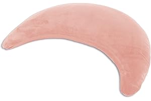 Kinderhaus Blaubär Set Theraline Plüschmond Stillkissen & Bauchstützkissen mit Stoffwindel Schmuse- und Lesekissen | Kopf- und Nackenkissen | gefüllt mit Mikroperlen