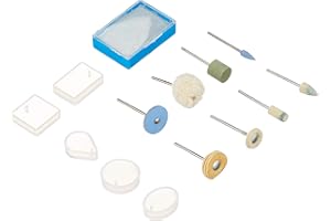 Proxxon 28285 kompletny zestaw do polerowania, 10-częściowy