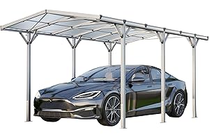 GFP Carport 2,85x5,05m Carport in alluminio Carport individuale