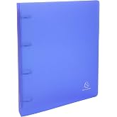 Exacompta 51369E &ndash; Folders with 4 Rings 30 mm, A4, Multi-Coloured