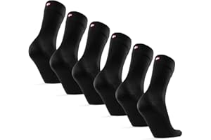 DANISH ENDURANCE Calcetines Bambú Ultra Suaves Premium, Calcetines Ejecutivos, Hombre y Mujer, 3 Pack