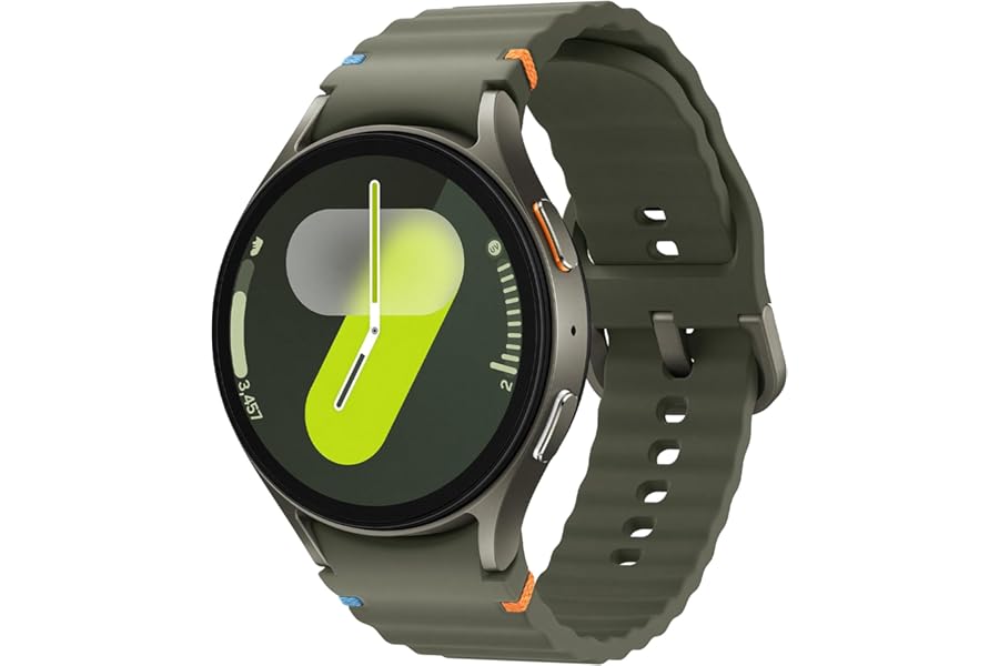 Samsung Galaxy Watch7 Smartwatch Galaxy AI Sleep Analysis, Dual Finger Close Control, Long Life Battery, GPS, BT, Aluminium Touch Bezel 44mm Green