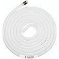 BUILDSKILL 5M Transparent Drain Pipe for Split AC & Window AC, Durable AC Water Drain Pipe, Flexible AC Outlet Drain Water Pipe, Leak Resistant AC Pipe Cover Casing, Easy Install AC Accessories