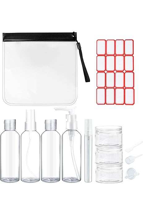 4 Bottigliette Spray Per Profumo Ricaricabili - Flaconi Campione Vuoti Per Viaggio, 5 Ml - Foto 6