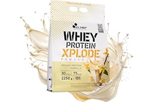 OLIMP SPORT NUTRITION Olimp Whey Protein Xplode 2250g Białko Odżywka Białkowa Wanilia
