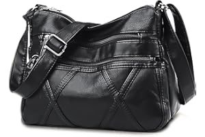 Gladdon Handbags for Women Multi Pockets Casual Cross-body Bags Waterproof Purse and Shoulder Bags Slightly Messenger Bags for Daily Use