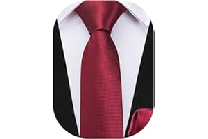 Dubulle Self Ties for Boys Solid Checks Stripes Kids Necktie and Pocket Square for Age 8-14 Wedding Graduation