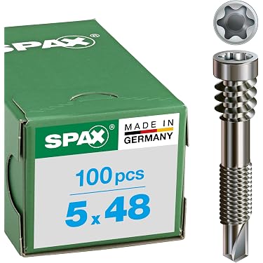 100 Viti Per Legno LIONMAX #10 X 5 Pollici &ndash; Testa A Ponte, Antiruggine Per Esterni