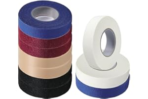 Asheyya 10 Pcs Finger Tape, 1.25cm x 10m Self-Adhesive Athletic Tape for Climbing Football Wrist Wrapping