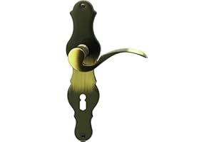 Alpertec Susan-LS Messing brüniert für Zimmertüren Drückergarnitur Türdrücker Türbeschläge, 32060082