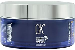 GK HAIR GKhair Ultra Blond Bombshell cheveux 200 g Masque Coloration Masque Hydratant Violet Semi Permanent Hair Color Pigments
