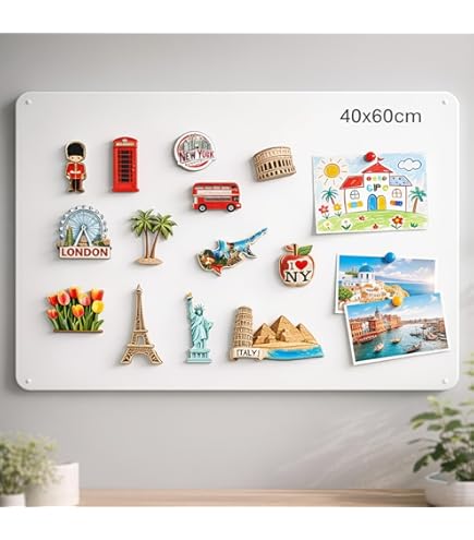 DEQORI Metall Magnettafel | 90x60 cm cm groß | Unifarben - Schwarz | Whiteboard für alle Magnete | Magnetboard Wand-Tafel für Küche & Büro | Design Magnetwand Pinnwand magnetisch