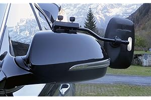 EMUK Universalspiegel Universa III Pro XL, Schwarz