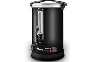 TRESKO® Glühweinkocher 20L / 2500W Einkochautomat aus Edelstahl Glühweinkessel Glühweinautomat Heißgetränkeautomat Heißwasserspender