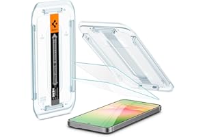 Spigen Glas.tR EZ Fit Schutzfolie kompatibel mit Samsung Galaxy A56 5G, Galaxy S24 FE, 2 Stück, Kratzfest, 9H Härte Folie