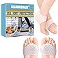 Fersenpolster, Fußpads, Gel Fersenschutz Silikon Pads, Gel Vorfußpolster, Gel Ferse Socken für Fersensporn…