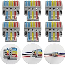 12 Connettori Cavo A Leva QitinDasen - 6 Porte, Per Cablaggi Elettrici, 32A - Foto 9