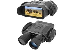 BESTGUARDER Night Vision Binoculars, 4.5-22.5 * 40MM HD Digital Infrared Hunting Binocular Scope with 32G Memory card, 2592 * 1944 Picture & 1280 * 720 Video and 4" LCD Screen IR Camera in 400m for Wildlife