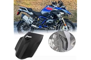 XX ecommerce Motorrad Schwarz Rückseite Vorderseite Kotflügel Schmutzfänger Fender Extender Erweiterung Abdeckung Wachen Schutz für R1200GS R 1200 GS ADV (Kotflügel vorne)