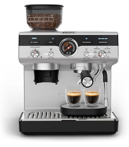 Machine à Café Expresso Iceagle 20 Bars - 1350W Avec Mousseur à Lait, Ecran Tactile - 1.3L Capacité
