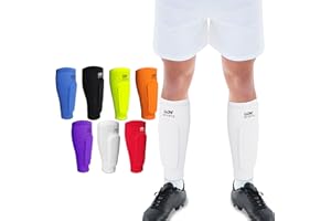 LUONT - Soccer Shin Guards for Men, Women & kids | Protective Football Soccer Pads with Superior Impact Absorption, Breathable, & Lightweight | Football Shin Guards Sleeves
