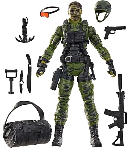 G I JOE COBRA COMMANDER- 12 Figure Hall of Fame 1991 Electric