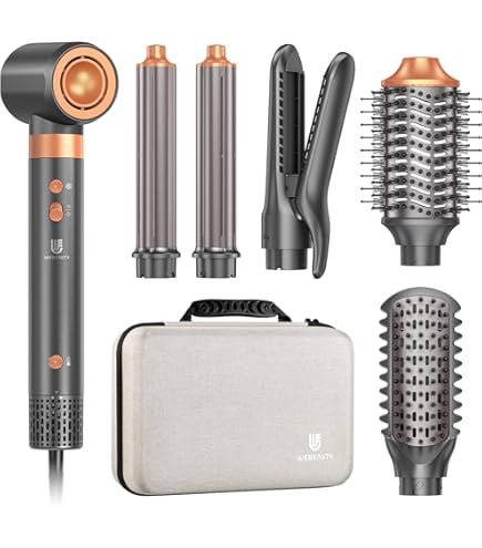 IoniCare 5450 Power&Go Pro Fire Asciugacapelli Da Viaggio Ionico Con - Foto 2