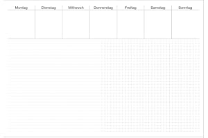 ‎RNK - VERLAG RNK 46616 - Schreibtischunterlage Office, 60 x 42 cm, liniert + kariert, 30 Blatt, 1 Stück