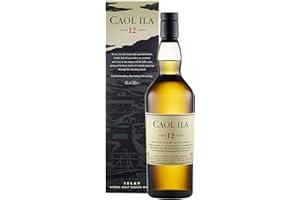 Caol Ila 12 Ans, Whisky Single Malt, 70cl Sous Étui