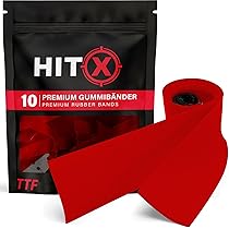 10 Steinschleuder-Gummis - Extra Stark & Langlebig