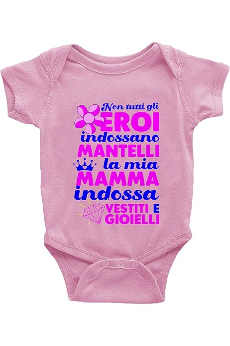 Body Neonato Personalizzati Body Neonato Festa Della Mamma Idea