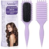 Lockenbürste, curly hair brush Für curly hair, locken bürste Zum Definieren Beim Styling, Antistatisch Entwirren Ohne Ziepen,
