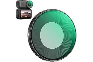 K&F CONCEPT Filtre Polarisant CPL Compatible avec DJI Osmo Nano Standard Combo, Filtre d’Objectif Polarisant Circulaire pour Mini Caméra, Verre Optique HD Multi-Couches