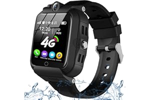 DDIOYIUR Bambini Smartwatch 4G GPS con WIFI, Chat Video, Bluetooth, SOS,SMS,Telefono,Chat Vocale,Pedometro, Musica. Orologio intelligente per bambini sono regali per ragazzi e ragazze