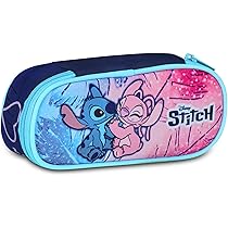 Seven Lilo & Stitch Pencil Case for Kindergarten with 1 Zip