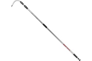 GUTTER MASTER GutterMaster Pro Series Curved Telescopic 16 Foot Extending Water Fed Pole
