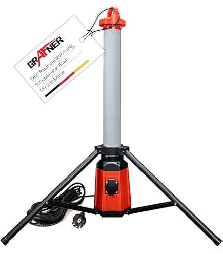 VONROC PRO Bouwlamp 360 LED 76W 11.500 lumen