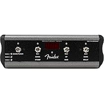 Interruttore A Pedale Per Amplificatore Fender - 1 Pulsante, Cavo 1.8 M, Compatibile Con Blues Junior, Mustang E Altri Modelli