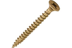 TIMco C2 wielofunkcyjne zaawansowane śruby 4,0 x 40 mm - Pozi - łbem stożkowym - żółty - (pudełko 200) - 40040C2