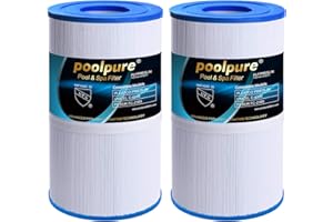 POOLPURE Spa Filter Replaces Pleatco PRB35-IN, Unicel C-4335, Guardian 409-219, Filbur FC-2385, 03FIL1300, 17-2482, 25393, 303557, 817-3501, R173431, 35 SS, Pack of 2 5 x 9 Drop in Whirlpool Filter