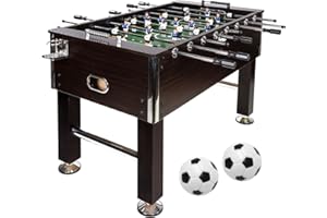 GAMES PLANET Biliardino Leeds in 6 colori, calcio balilla, calcio balilla, incl. 4 palline + 2 portabevande, circa 60kg