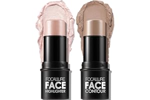 ‎ANGLICOLOR 2 x Contouring Stick, Highlighter and Bronzer Contour Pen, Creamy Texture, Long-Lasting Contours Brightens the Face Make-Up Contouring Pen for Face and Neck (Fair-0509)