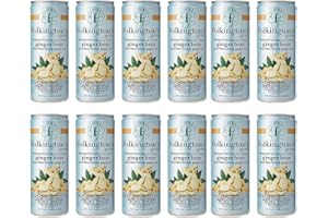 FOLKINGTON'S Folkingtons Gently Sparkling Ginger Beer - 12 x 250ml cans