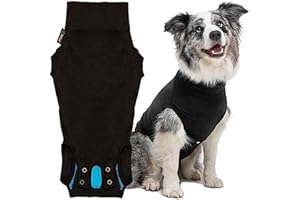 Suitical Recovery Suit Chien, S, Noir