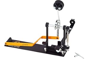 Ortega Guitars Cajon Pedal Rechts - Percussion Series - Metall Pedal mit Schaumstoffschlägel für Trommelkiste - Inklusive Tasche und Drum Key (OCJP-GB)