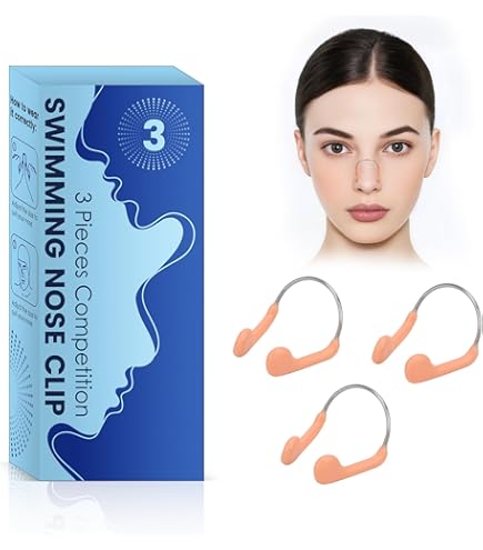 4 Clip Per Naso E Tappi Orecchie Nuoto - Per Adulti E Bambini, Impermeabili E Comfortevoli - Foto 8